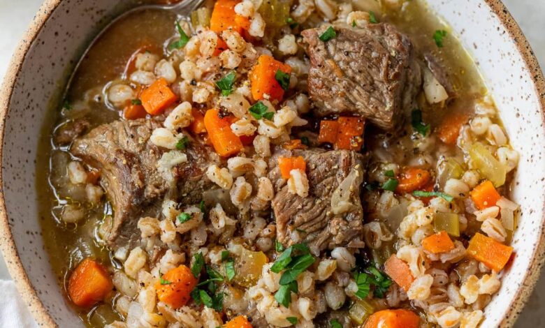 Beef Barley Soup