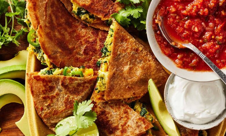 Breakfast Quesadillas Recipe - Love and Lemons