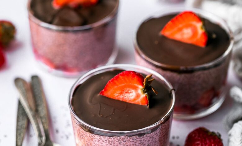 Strawberry Chia Pudding