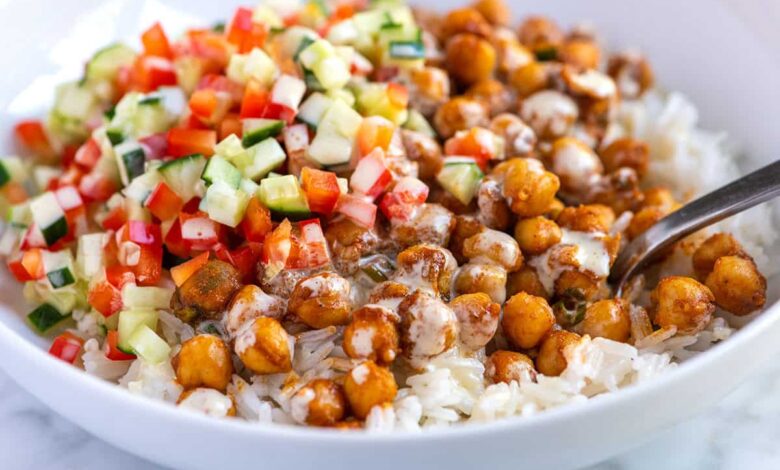 Curried Chickpea Bowls Recipe