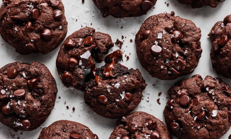 Double Chocolate Chip Cookies Recipe