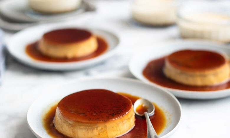 Perfect Vanilla Crème Caramel in an Instant Pot recipe