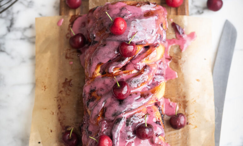 The Ultimate Cherry Babka with Instant Pot Cherry Filling