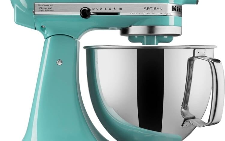 KitchenAid 5 Quart Stand Mixer.